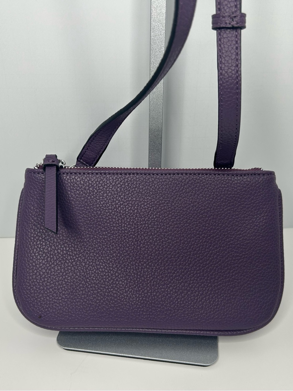 Calvin Klein Purple Arya Crossbody Bag - Picture 4 of 16